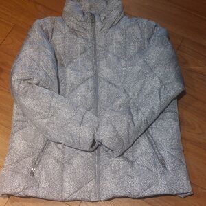 Marks & Spencer Chevron Patterned Puffer Jacket